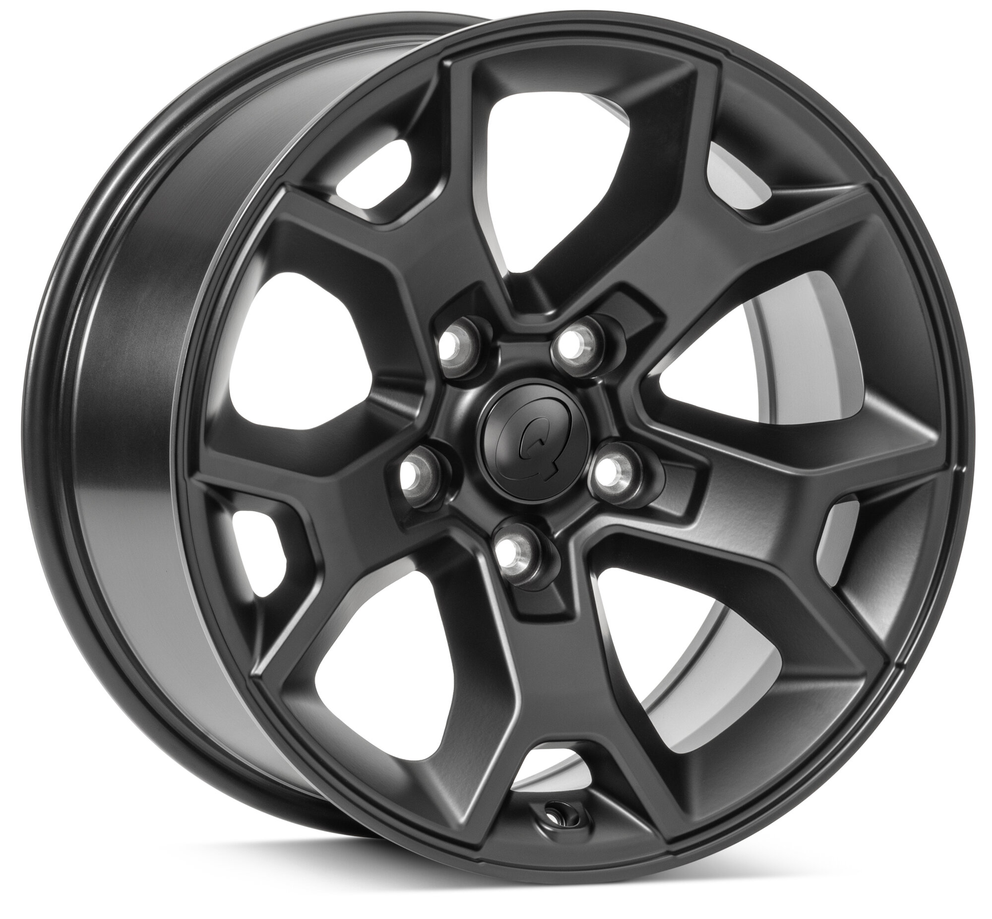 jrmgラルフchiefkeefflexwitme yokosquad Quadratec Morphic Wheel in Satin Black 17x8.5 with 5.2in Backspace